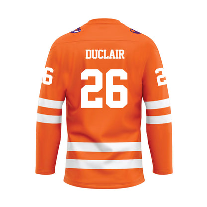 HWS - NCAA Men's Ice Hockey : Chris Duclair - Orange Hockey Jersey-1