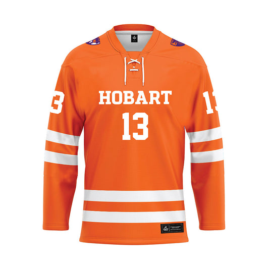 HWS - NCAA Men's Ice Hockey : Laurent Trepanier - Orange Hockey Jersey-0