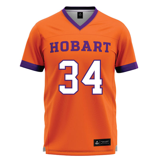 HWS - NCAA Women's Lacrosse : Harrison Voorhees - Orange Lacrosse Jersey-0