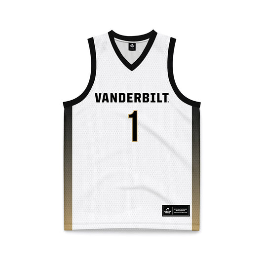Vanderbilt - NCAA Men's Basketball : Baylor Allen - White Basketball Jersey-0