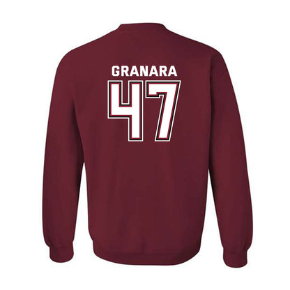 UMass - NCAA Men's Lacrosse : Robbie Granara - Classic Fashion Shersey Crewneck Sweatshirt-1
