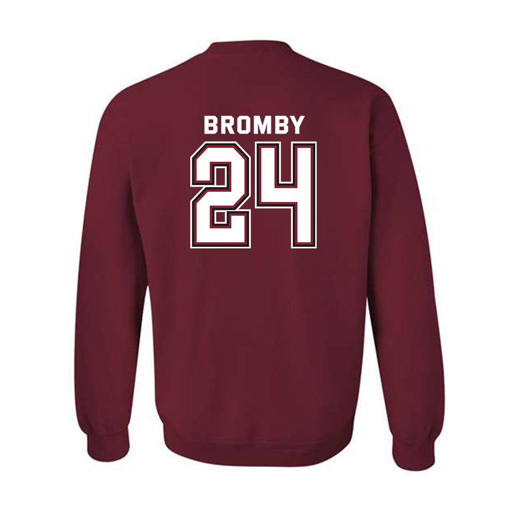 UMass - NCAA Women's Lacrosse : Reese Bromby - Classic Fashion Shersey Crewneck Sweatshirt-1