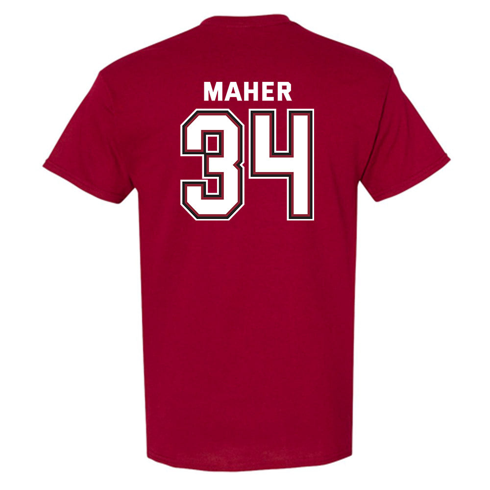 UMass - NCAA Men's Lacrosse : Liam Maher - Classic Fashion Shersey T-Shirt-1