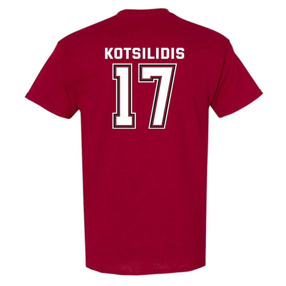 UMass - NCAA Men's Lacrosse : Max Kotsilidis - Classic Fashion Shersey T-Shirt-1