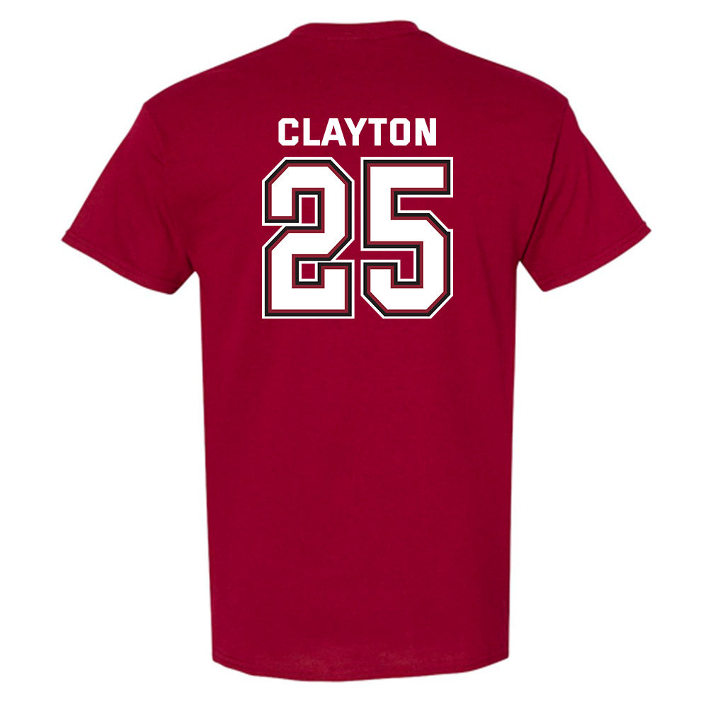 UMass - NCAA Men's Lacrosse : Tyler Clayton - Classic Fashion Shersey T-Shirt-1
