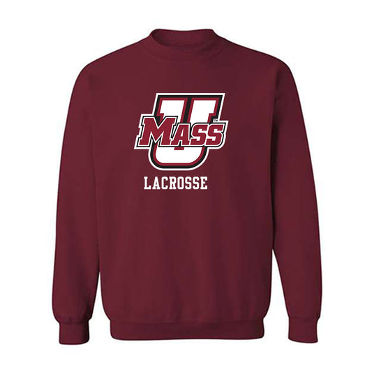 UMass - NCAA Men's Lacrosse : Ryan Mourad - Classic Fashion Shersey Crewneck Sweatshirt-0