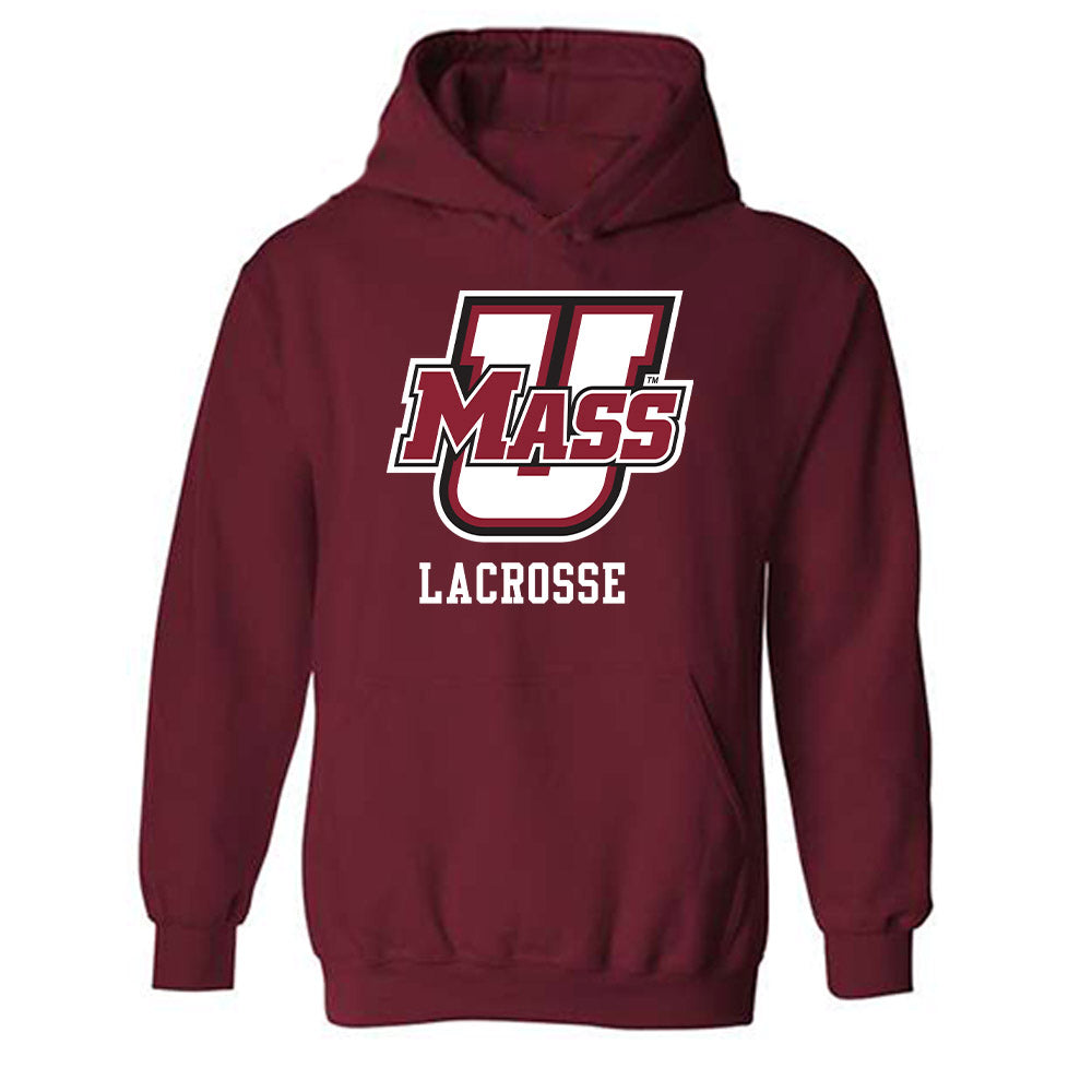UMass - NCAA Women's Lacrosse : Heather Clark - Classic Fashion Shersey Hooded Sweatshirt-0