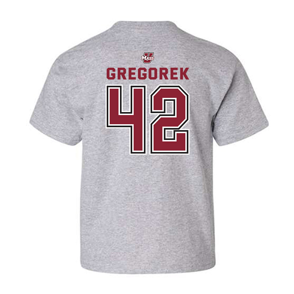 UMass - NCAA Women's Lacrosse : Alex Gregorek - Classic Shersey Youth T-Shirt-1
