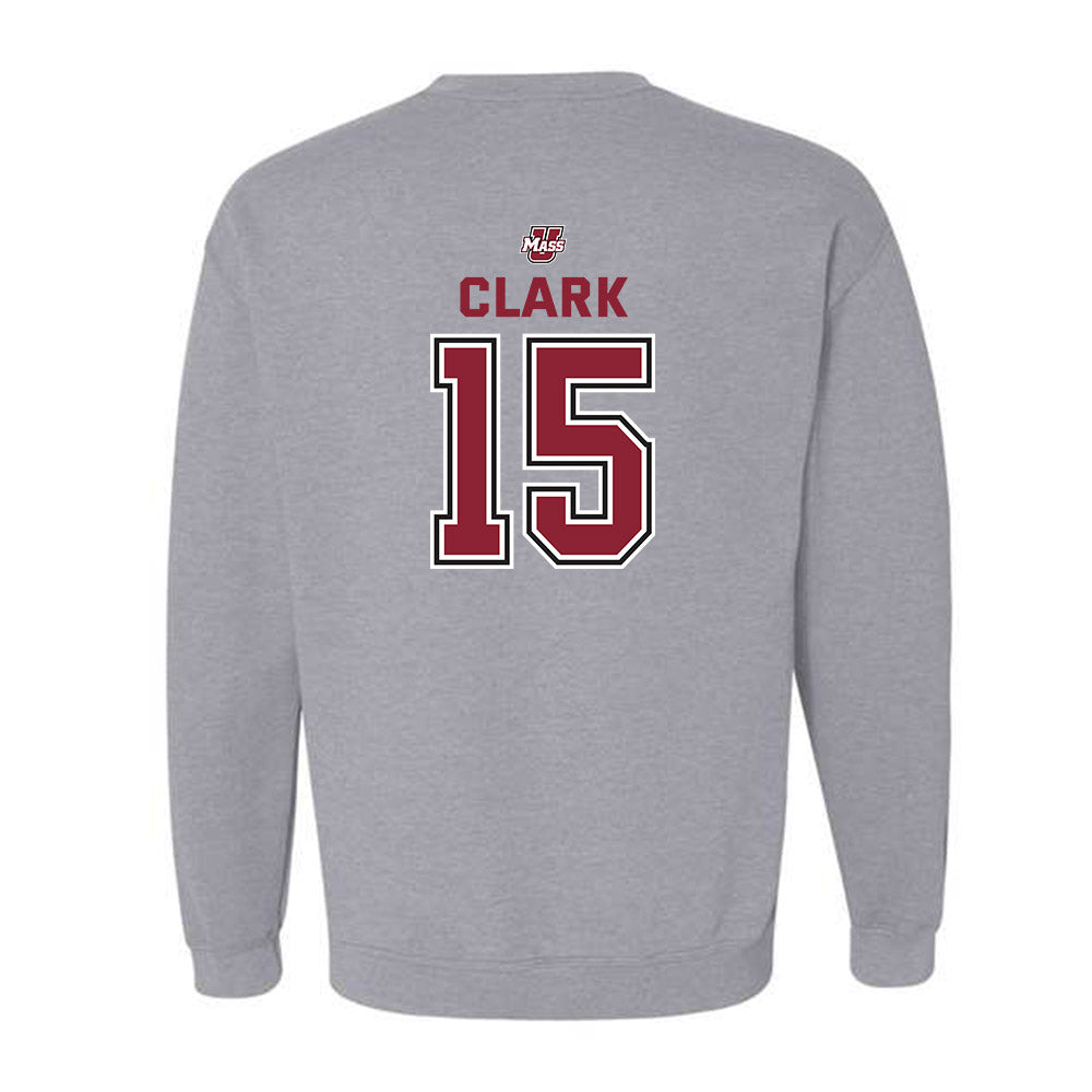 UMass - NCAA Women's Lacrosse : Heather Clark - Classic Shersey Crewneck Sweatshirt-1