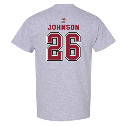 UMass - NCAA Men's Lacrosse : Dylan Johnson - Classic Shersey T-Shirt-1