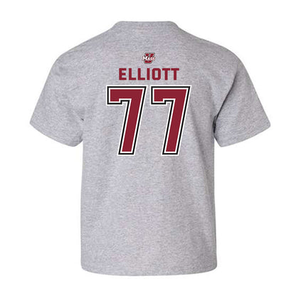 UMass - NCAA Men's Lacrosse : Jimmy Elliott - Classic Shersey Youth T-Shirt-1