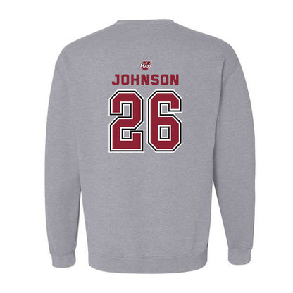 UMass - NCAA Men's Lacrosse : Dylan Johnson - Classic Shersey Crewneck Sweatshirt-1