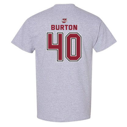 UMass - NCAA Men's Lacrosse : Tyler Burton - Classic Shersey T-Shirt-1