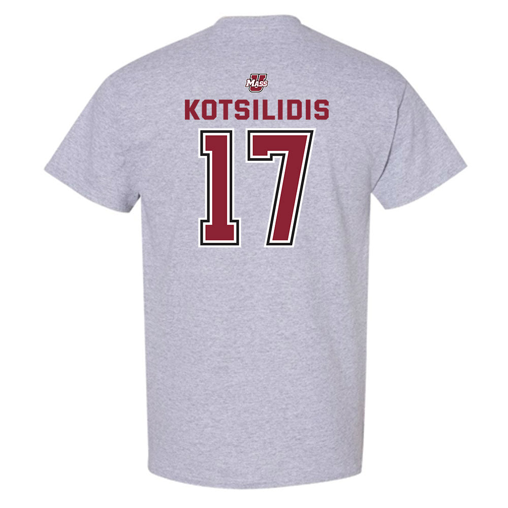 UMass - NCAA Men's Lacrosse : Max Kotsilidis - Classic Shersey T-Shirt-1