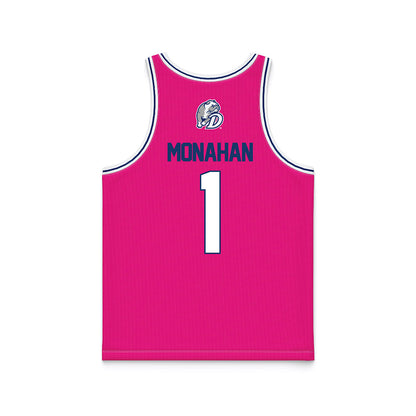 Drake - NCAA Women's Basketball : Mylea Monahan - Pink Basketball Jersey-1