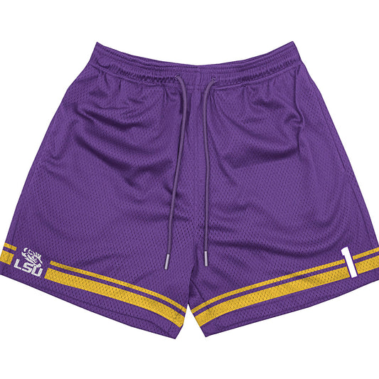 LSU - NCAA Women's Basketball : Amiya Joyner - Shorts-0