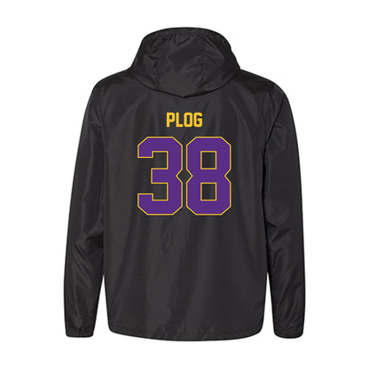 LSU - NCAA Baseball : Ethan Plog - Windbreaker-1