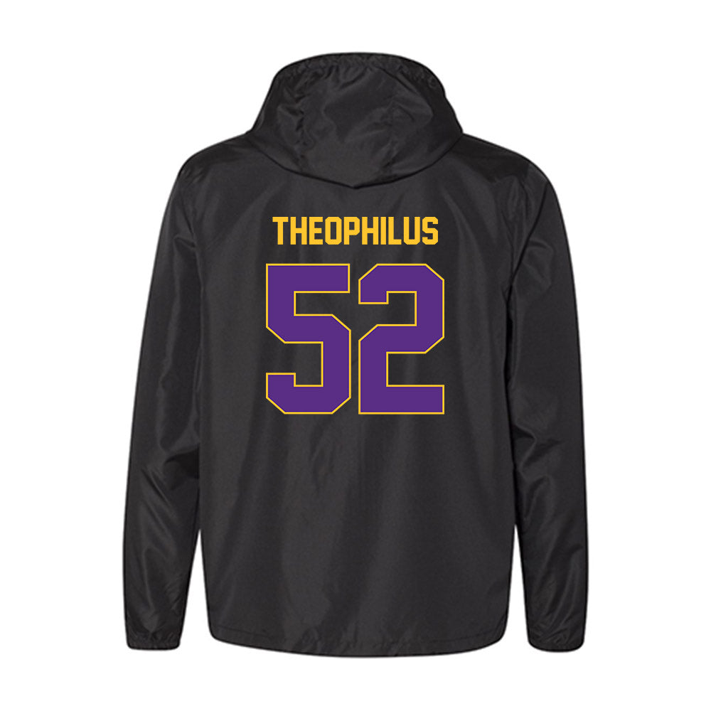 LSU - NCAA Baseball : Zion Theophilus - Windbreaker-1