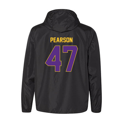 LSU - NCAA Baseball : John Pearson - Windbreaker-1