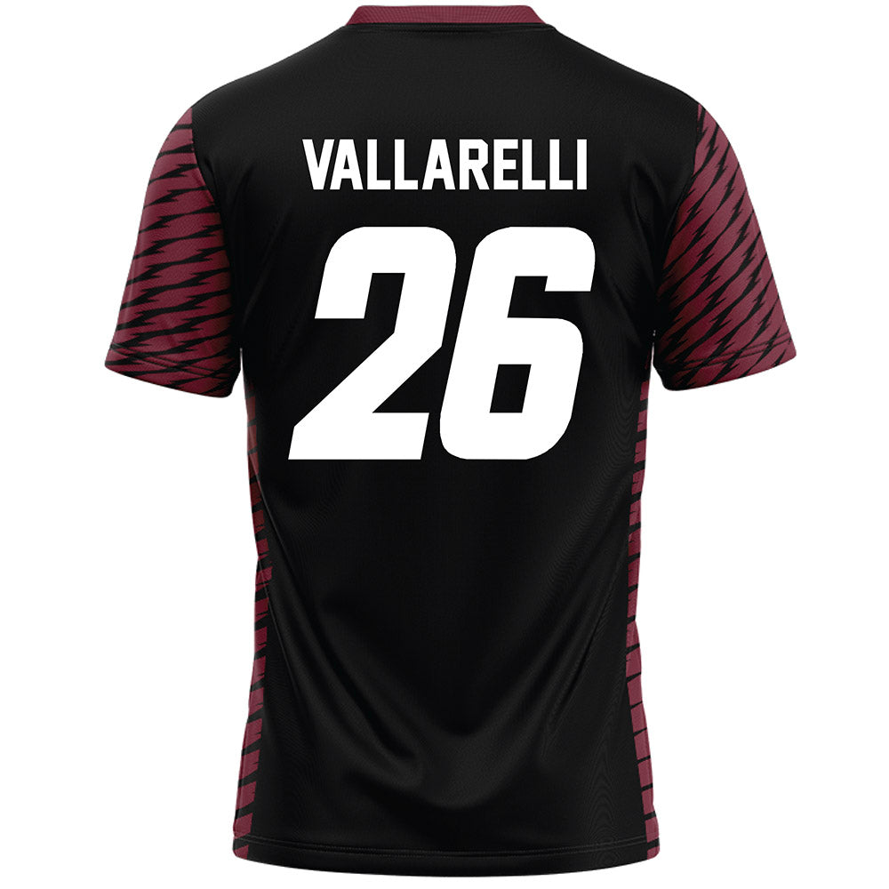 UMass - NCAA Women's Lacrosse : Rachel Vallarelli - Black Lacrosse Jersey -1