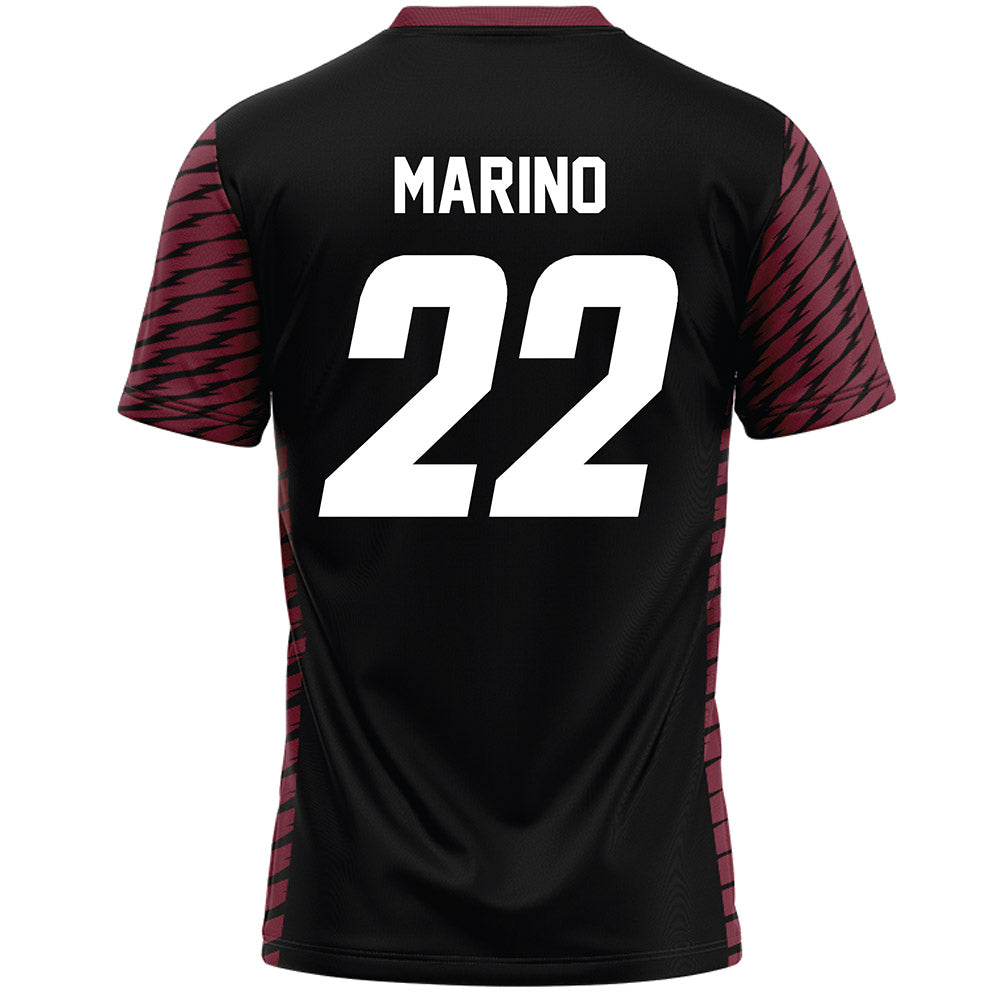 UMass - NCAA Women's Lacrosse : Kennady Marino - Black Lacrosse Jersey -1
