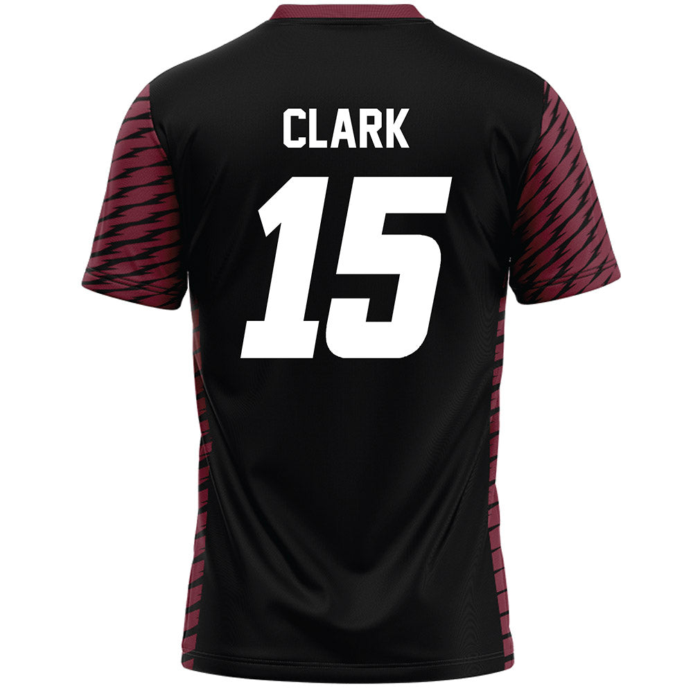 UMass - NCAA Women's Lacrosse : Heather Clark - Black Lacrosse Jersey -1