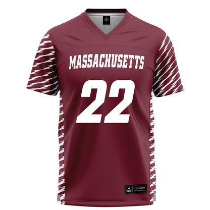 UMass - NCAA Women's Lacrosse : Kennady Marino - Burgundy Lacrosse Jersey -0
