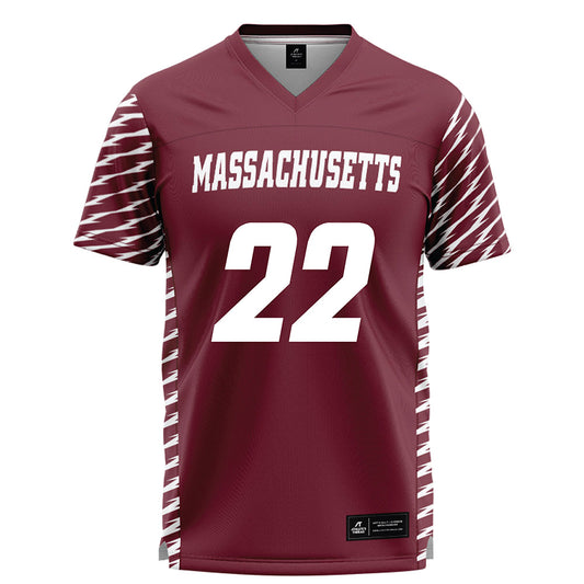 UMass - NCAA Women's Lacrosse : Kennady Marino - Burgundy Lacrosse Jersey -0