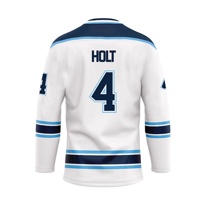 Maine - NCAA Men's Ice Hockey : Brandon Holt - White Hockey Jersey