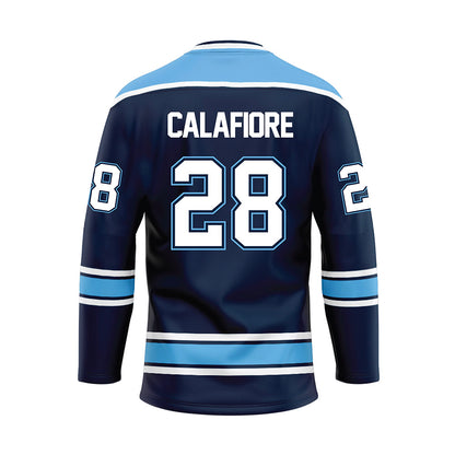 Maine - NCAA Men's Ice Hockey : Anthony Calafiore - Dark Blue Hockey Jersey