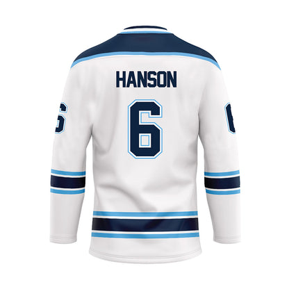 Maine - NCAA Women's Ice Hockey : Gracie Hanson - White Hockey Jersey