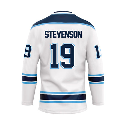 Maine - NCAA Women's Ice Hockey : Ava Stevenson - White Hockey Jersey-1