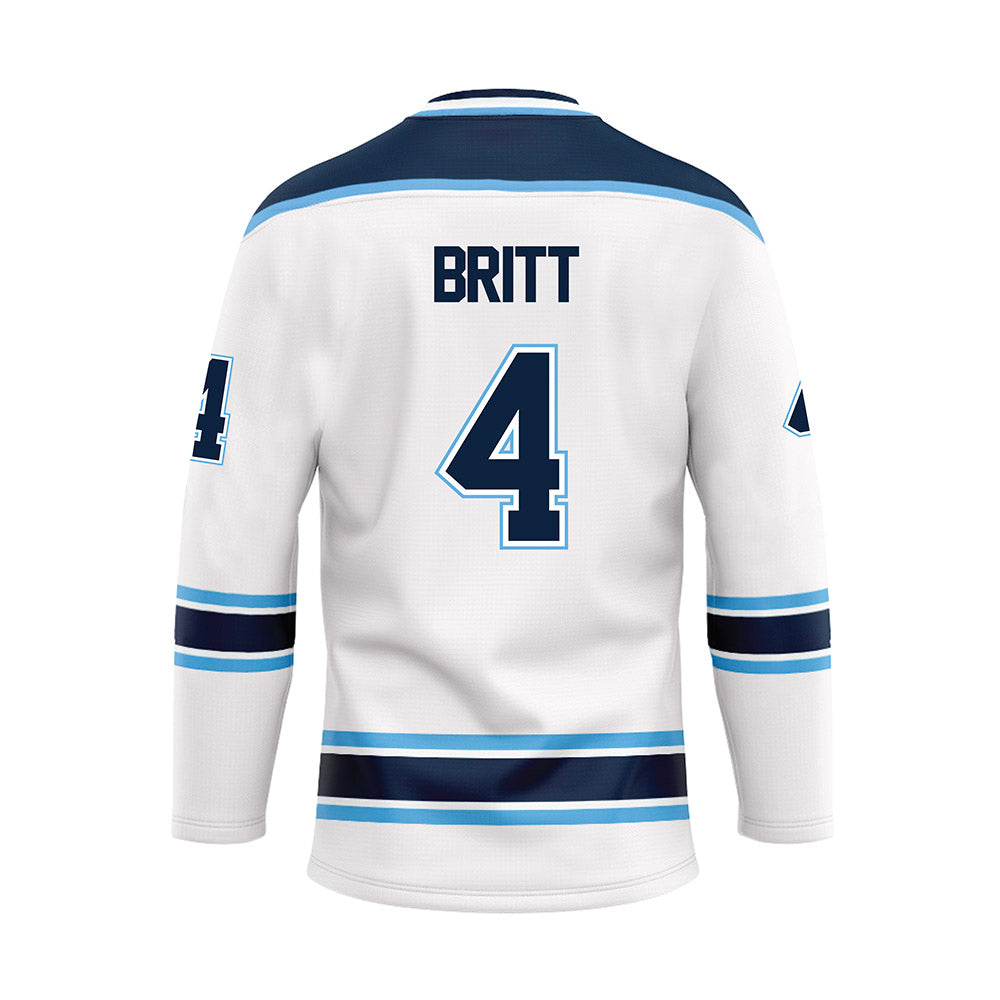 Maine - NCAA Women's Ice Hockey : Jaidyn Britt - White Hockey Jersey