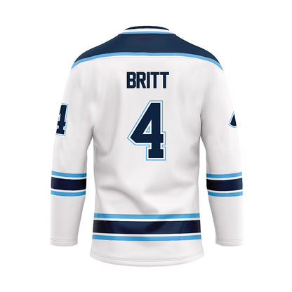 Maine - NCAA Women's Ice Hockey : Jaidyn Britt - White Hockey Jersey