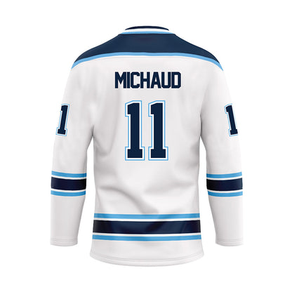 Maine - NCAA Women's Ice Hockey : Isabelle Michaud - White Hockey Jersey-1