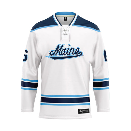 Maine - NCAA Women's Ice Hockey : Gracie Hanson - White Hockey Jersey