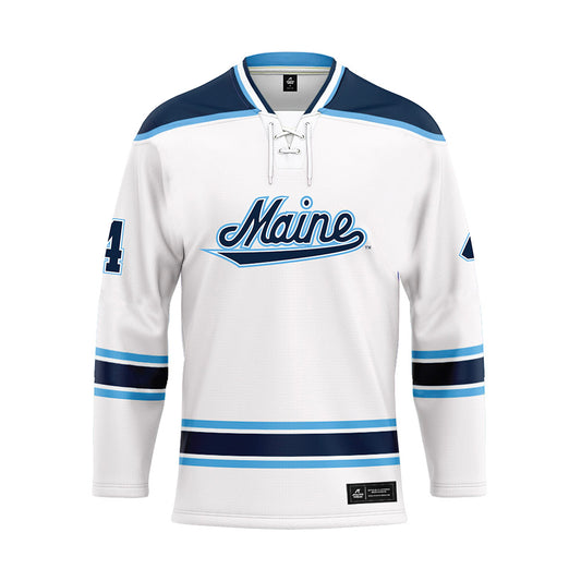 Maine - NCAA Women's Ice Hockey : Jaidyn Britt - White Hockey Jersey