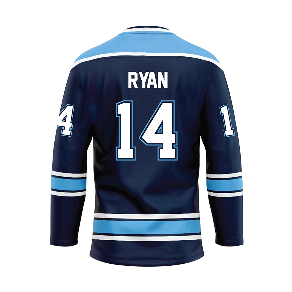 Maine - NCAA Women's Ice Hockey : Haley Ryan - Blue Hockey Jersey-1