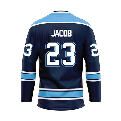 Maine - NCAA Women's Ice Hockey : Stephanie Jacob - Blue Hockey Jersey-1