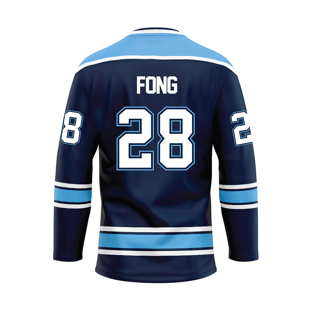 Maine - NCAA Women's Ice Hockey : Paige Fong - Blue Hockey Jersey-1