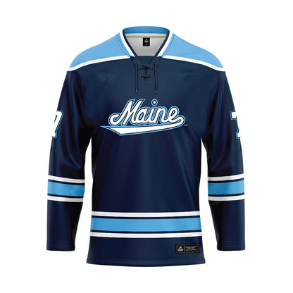 Maine - NCAA Women's Ice Hockey : Lily Fetch - Blue Hockey Jersey