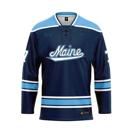 Maine - NCAA Women's Ice Hockey : Lily Fetch - Blue Hockey Jersey