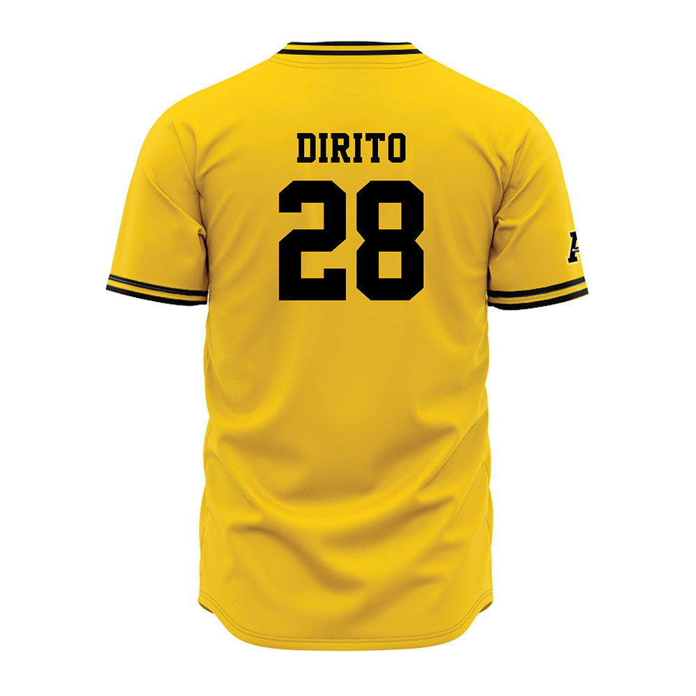 App State - NCAA Baseball : Nick DiRito - Replica Jersey Jersey-1