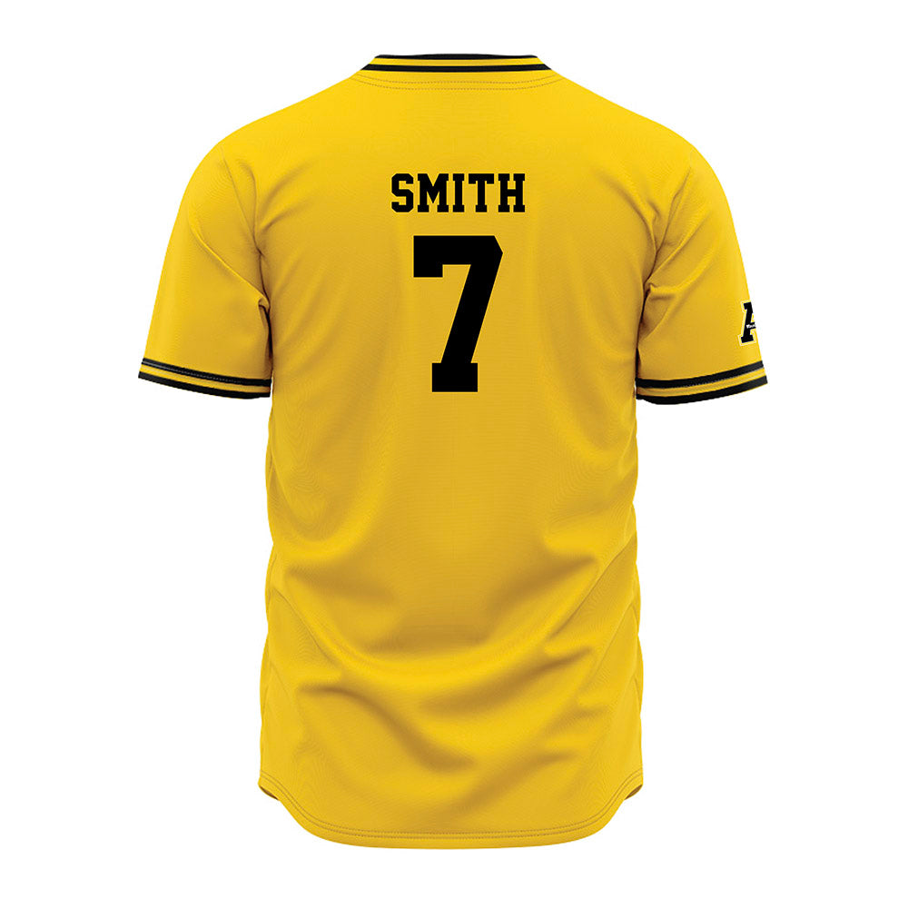 App State - NCAA Baseball : Steven Smith - Replica Jersey Jersey-1