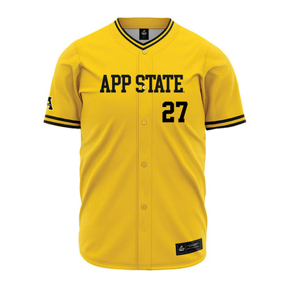 App State - NCAA Baseball : Tank Yaghoubi - Replica Jersey Jersey-0