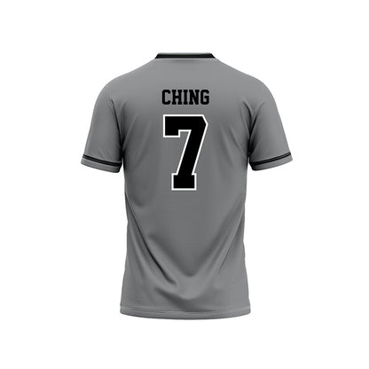 App State - NCAA Softball : Emilie Ching - Grey Jersey-1
