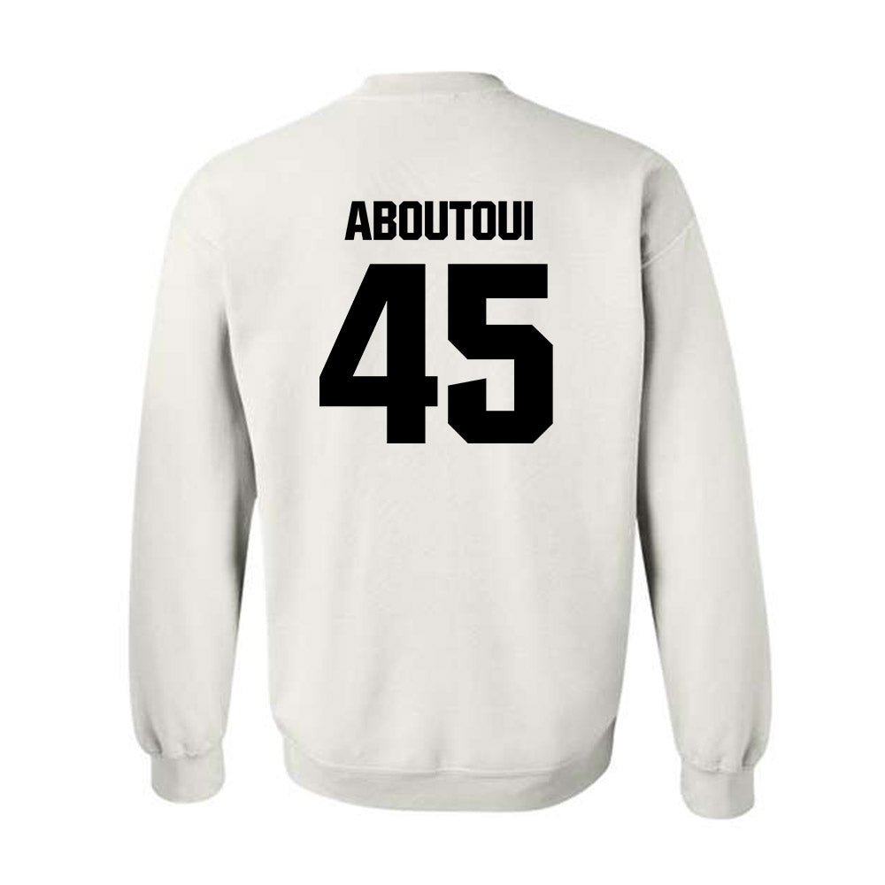 Maine - NCAA Football : Omar Aboutoui - Classic Fashion Shersey Crewneck Sweatshirt-1