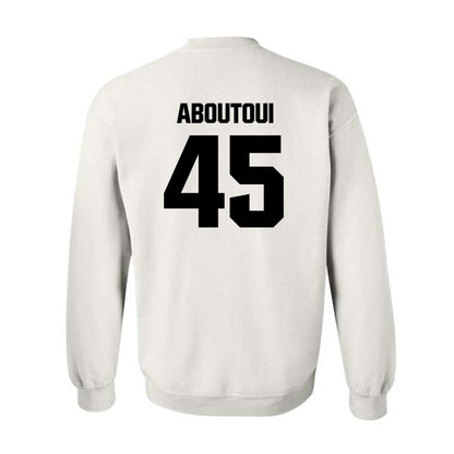 Maine - NCAA Football : Omar Aboutoui - Classic Fashion Shersey Crewneck Sweatshirt-1
