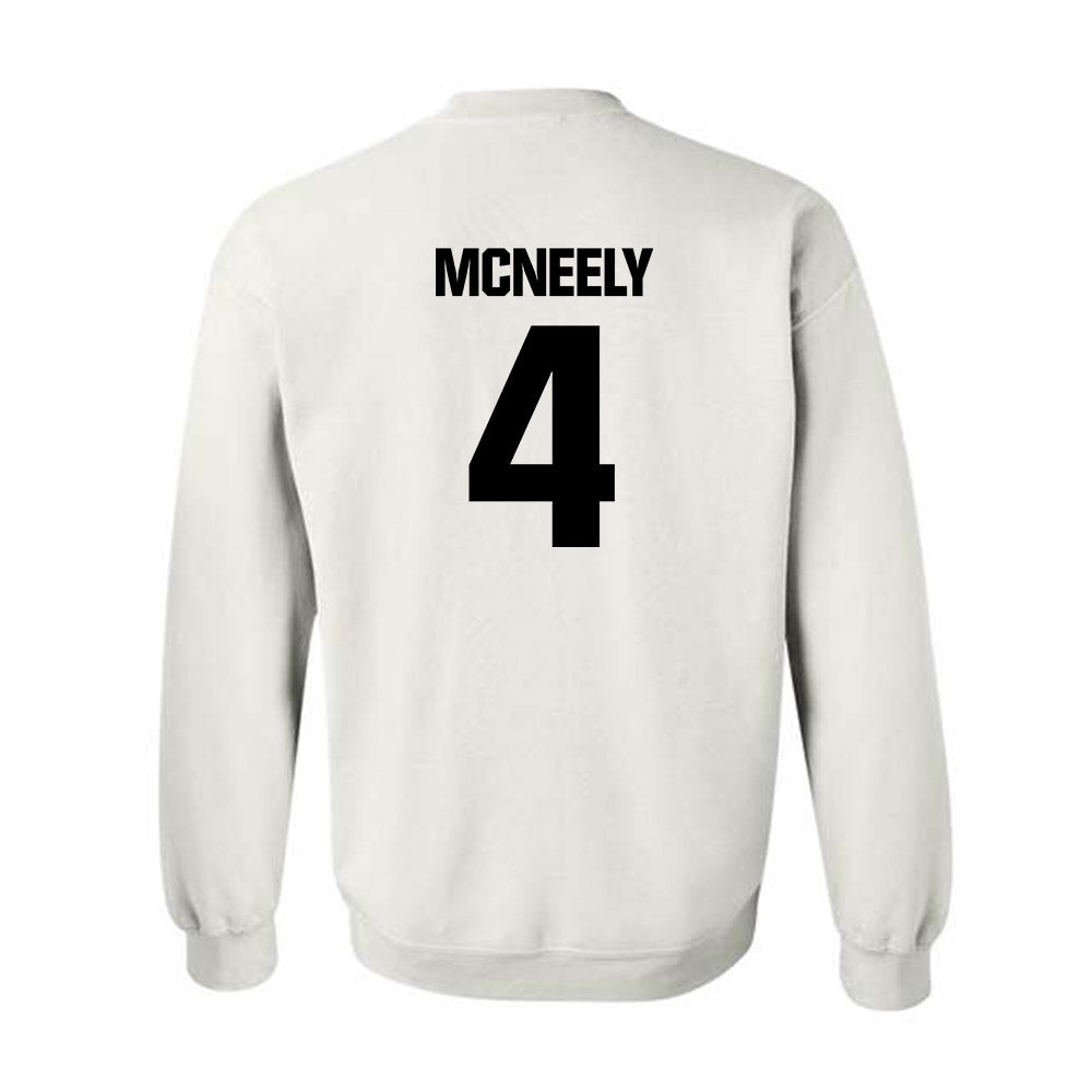 Maine - NCAA Football : Malik McNeely - Classic Fashion Shersey Crewneck Sweatshirt-1