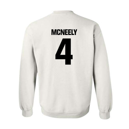 Maine - NCAA Football : Malik McNeely - Classic Fashion Shersey Crewneck Sweatshirt-1